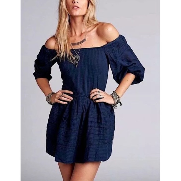 Free People Dresses & Skirts - FREE PEOPLE Woven Dress Intricate Mini Swing Tunic